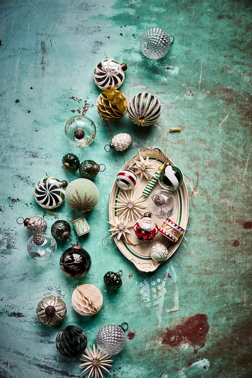 Σετ χριστουγεννιάτικες μπάλες House Doctor HDTwister 6 cm 4-pack φωτογραφία