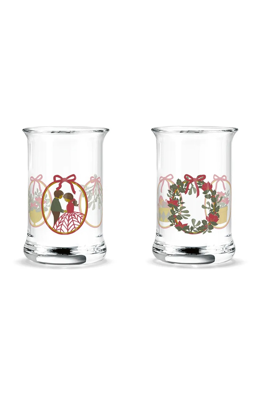Levně Sada sklenic na víno Holmegaard Holmegaard Christmas 230 ml 2-pack průhledná barva
