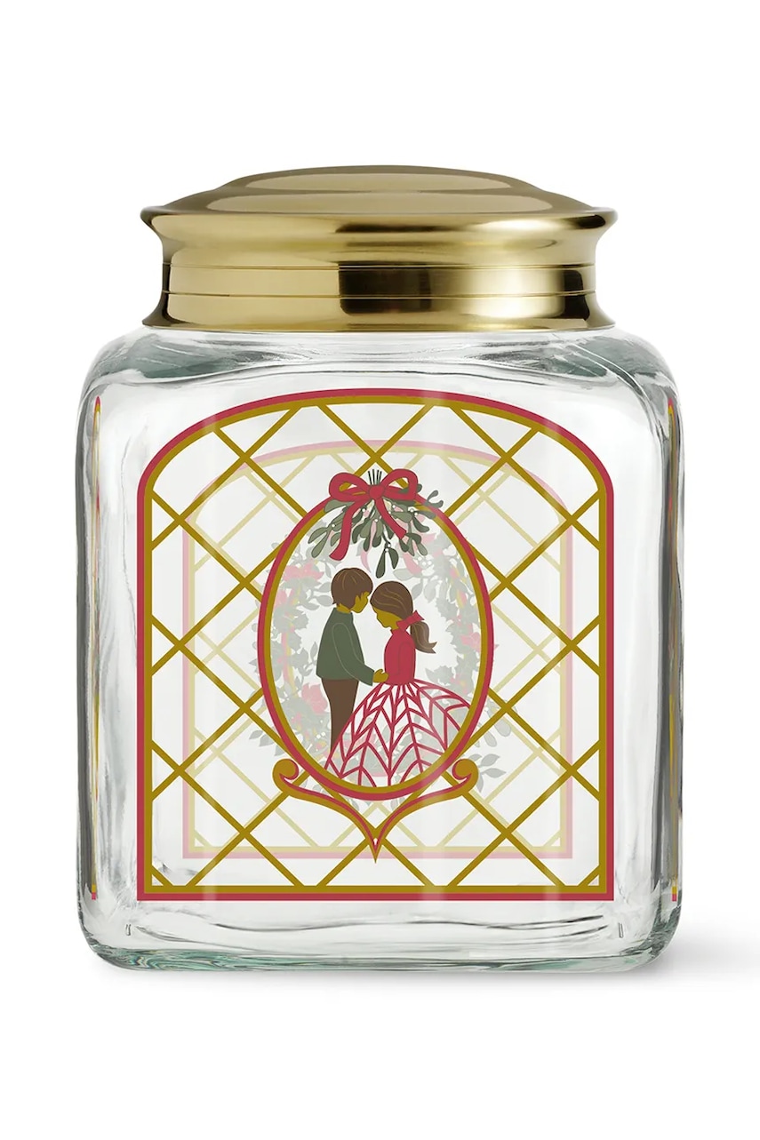 Holmegaard recipient pentru biscuiți Holmegaard Christmas 16 x 12 cm culoarea transparent