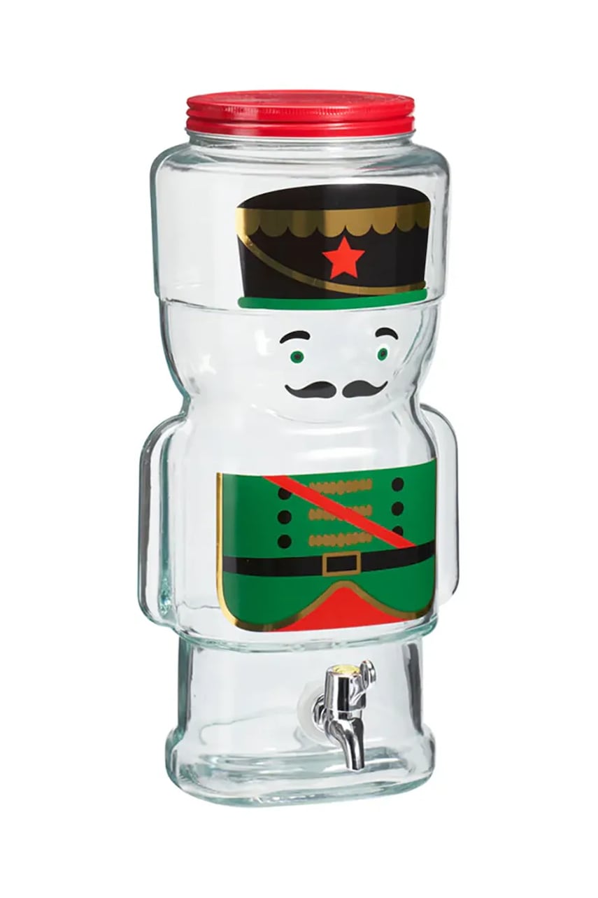Affek Design dozator de apa cu capac și robinet culoarea verde