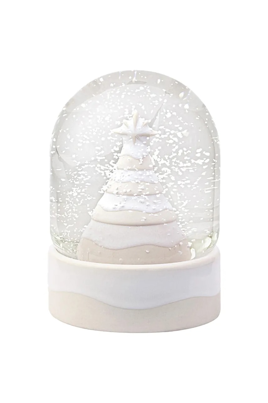 Levně Dekorativní koule Villeroy & Boch Winter Glow 11 x 12,9 cm béžová barva