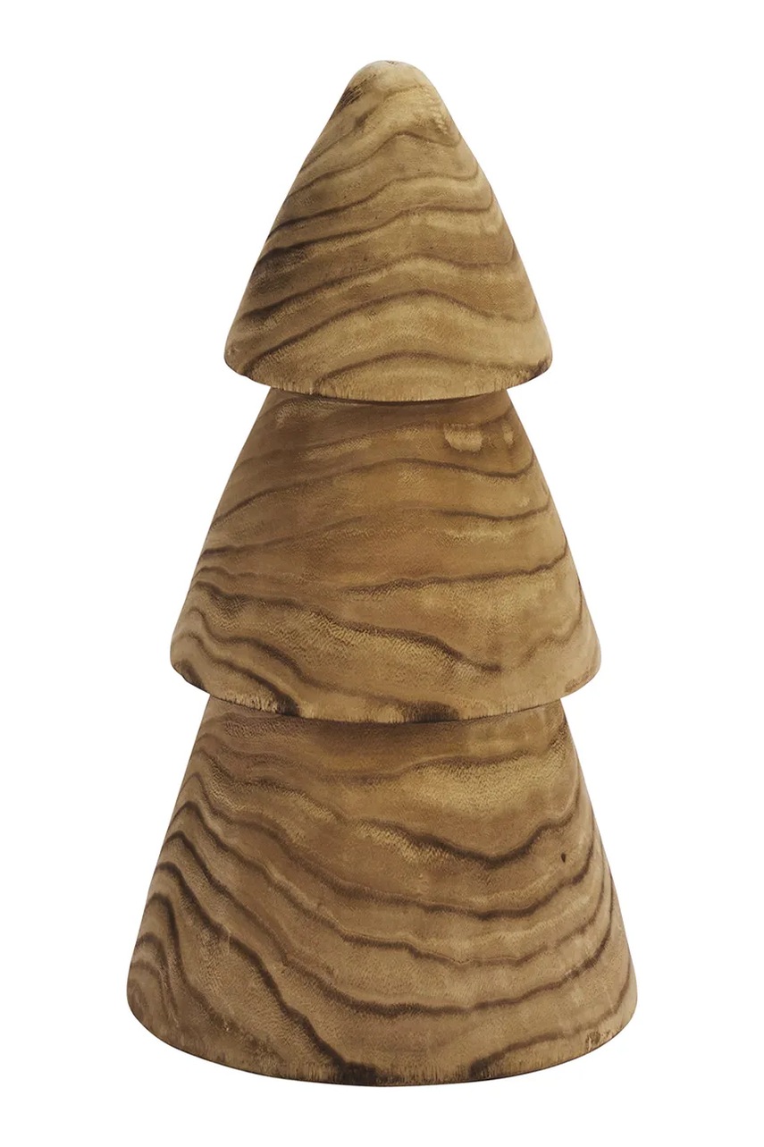 Madam Stoltz pom de Crăciun decorativ 25 x 45 cm culoarea maro