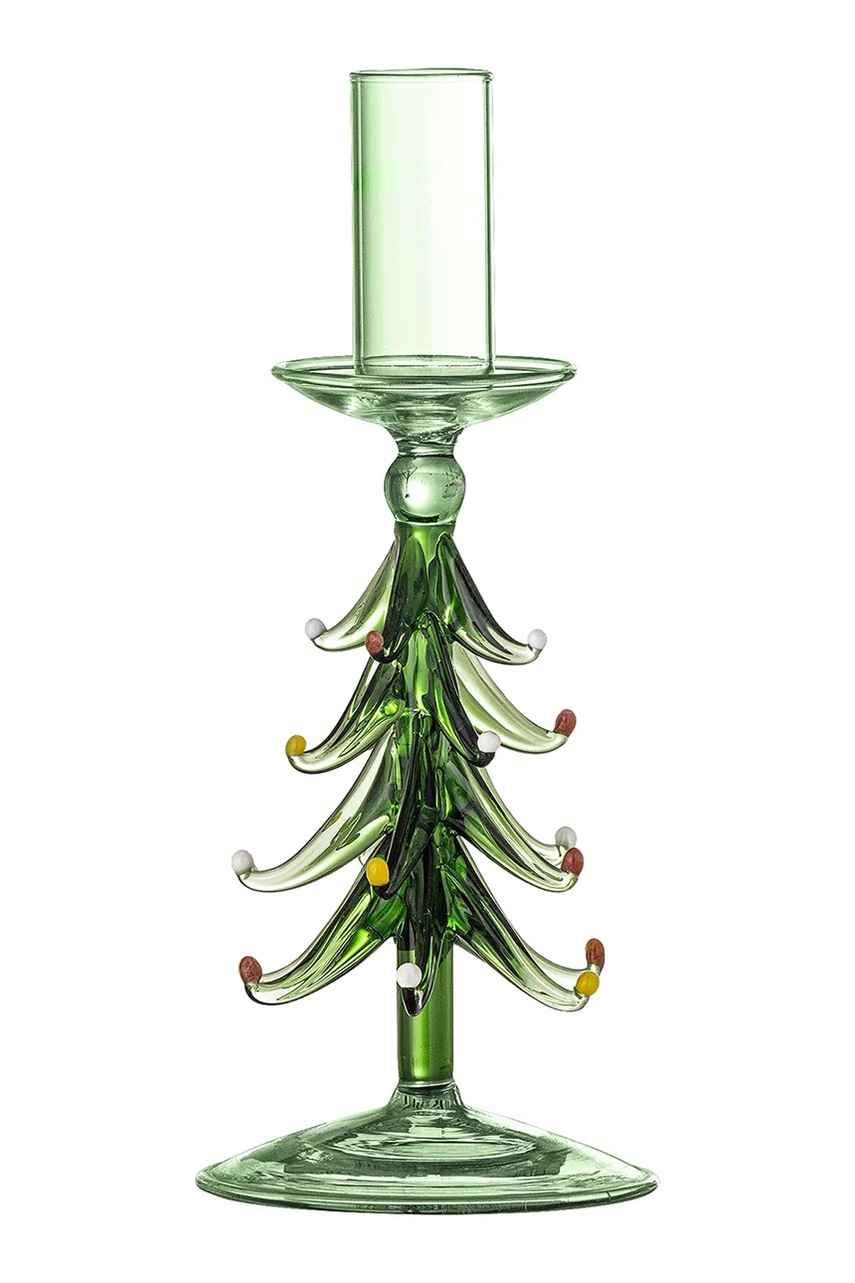 Bloomingville sfeșnic decorativ Brant 8 x 20 cm culoarea verde