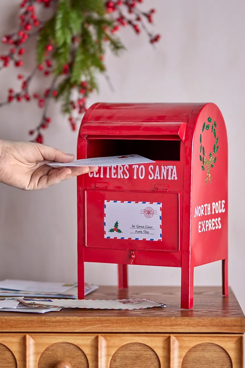 Ταχυδρομικό κουτί Bloomingville Carlo Deco 21 x 33 x 18 cm φωτογραφία