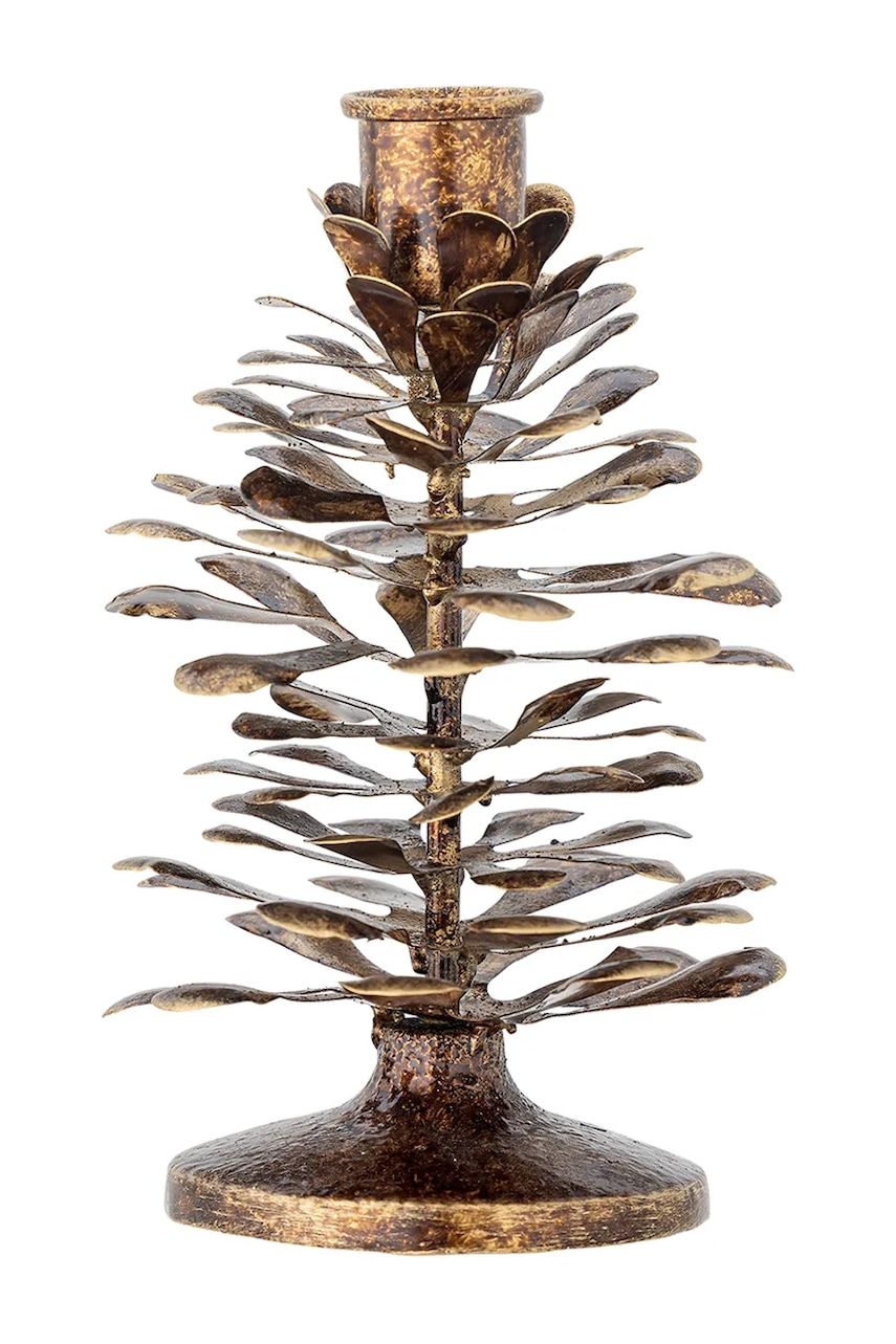 Bloomingville sfeșnic decorativ Mirabel 9 x 15,5 cm culoarea maro