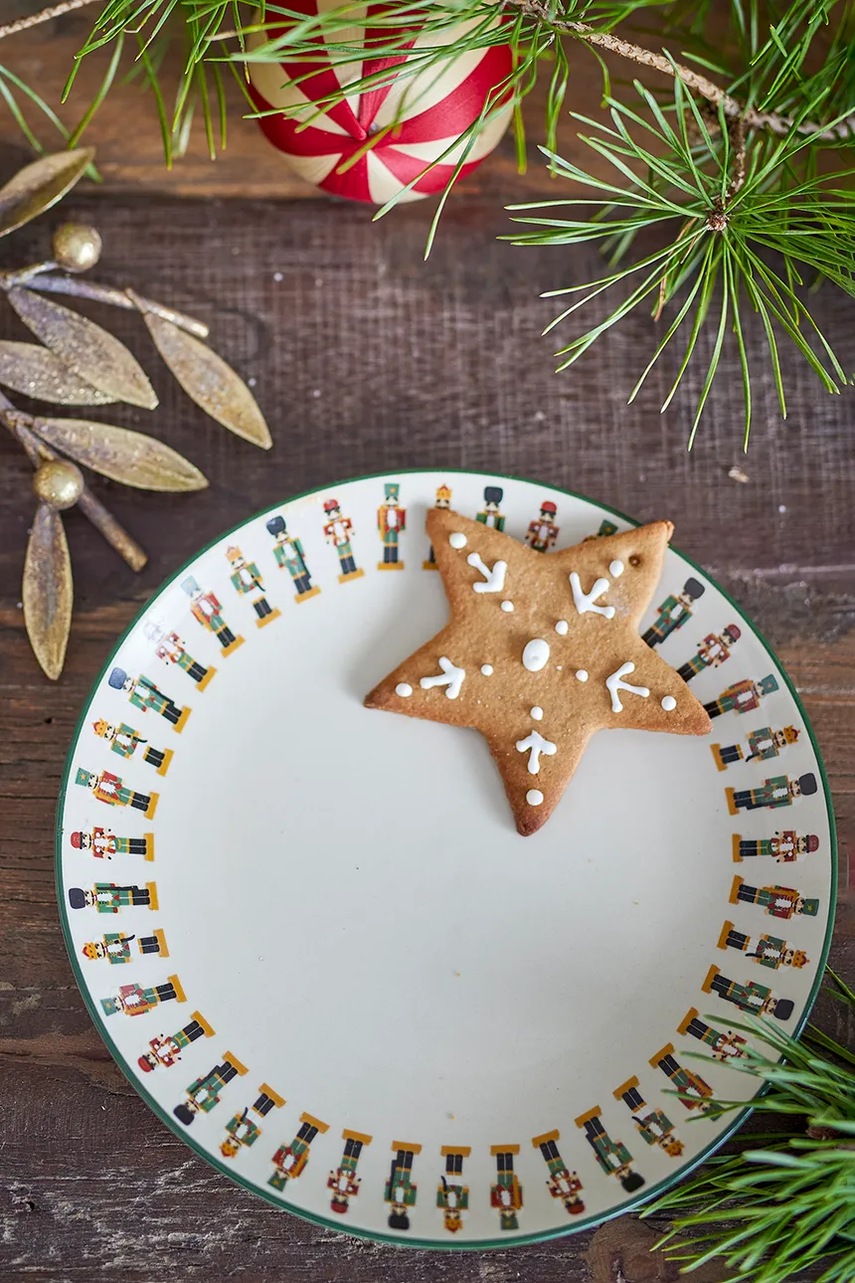 Σετ πιάτων για γλυκά των γιορτών Bloomingville Jolly 20 x 3 cm 6-pack φωτογραφία