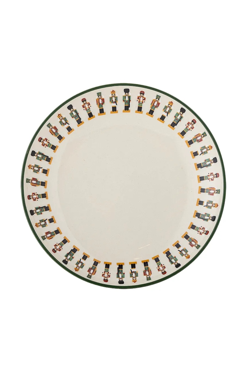 Vánoční sada talířů na předkrmy Bloomingville Jolly 16 x 3 cm 6-pack