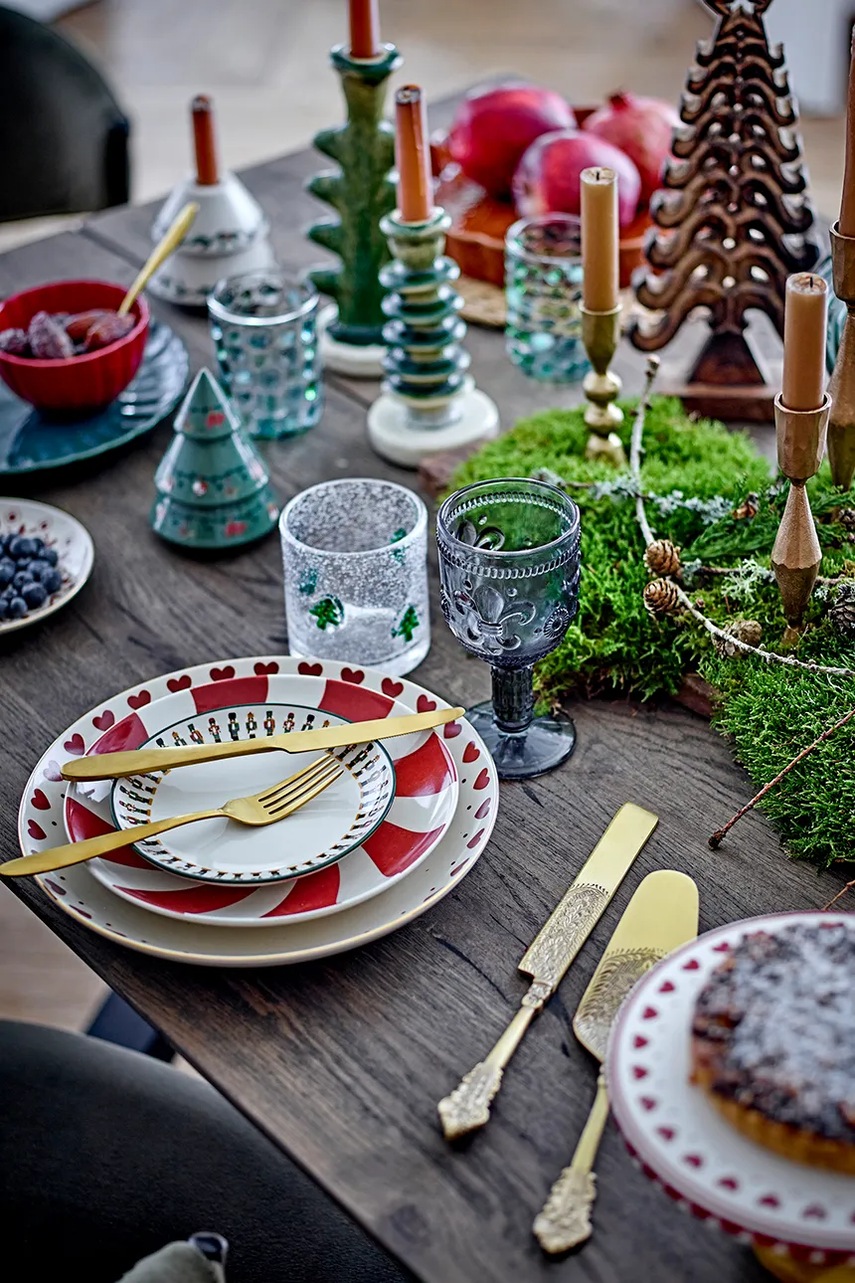 Σετ πιάτων ορεκτικών για τις γιορτές Bloomingville Jolly 16 x 3 cm 6-pack φωτογραφία