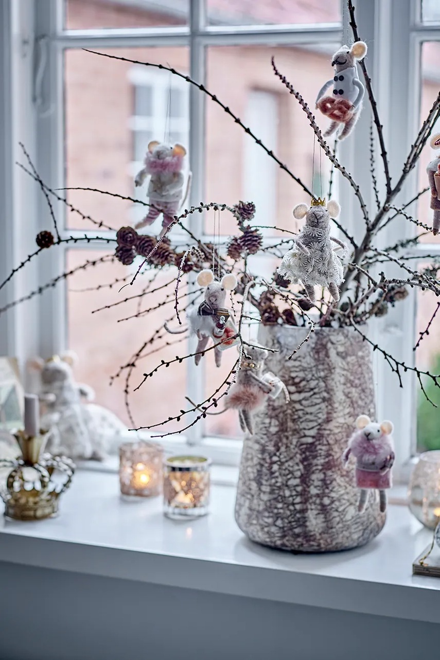 Διακοσμητικό κηροπήγιο Bloomingville 7,5 x 7,5 cm 2-pack φωτογραφία