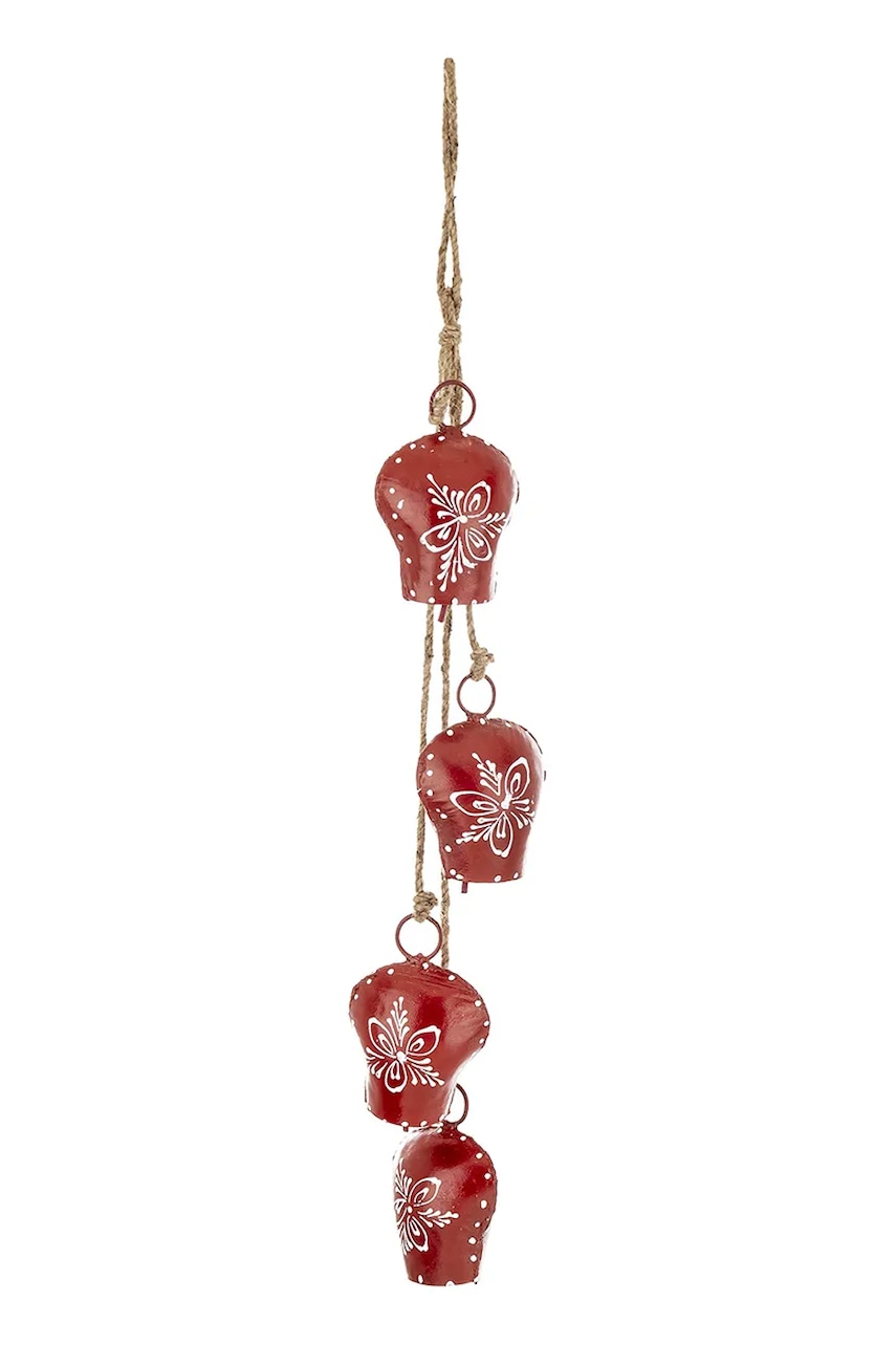 pandantiv decor 58 x 11 x 11 cm culoarea roșu
