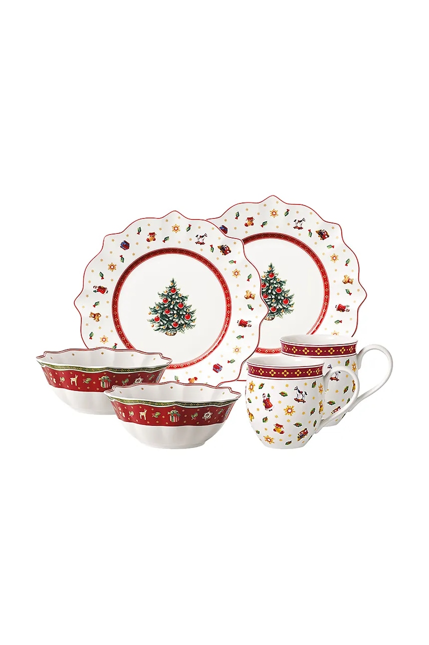 Levně Snídaňový set pro 2 osoby Villeroy & Boch Toy's Delight 36 x 25 x 14 cm 6-pack více barev