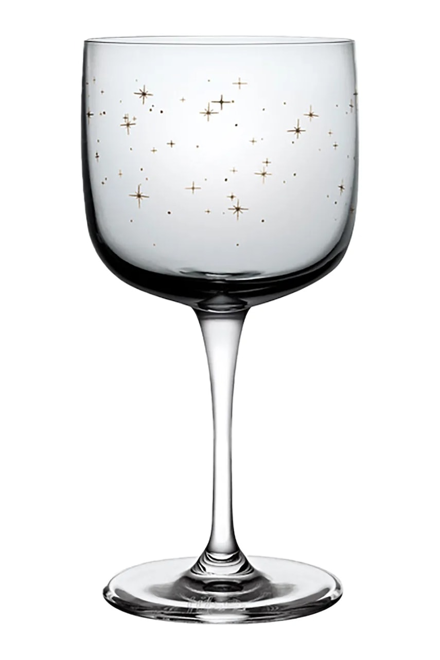 Levně Sklenice na víno Villeroy & Boch Winter Glow 350 m průhledná barva