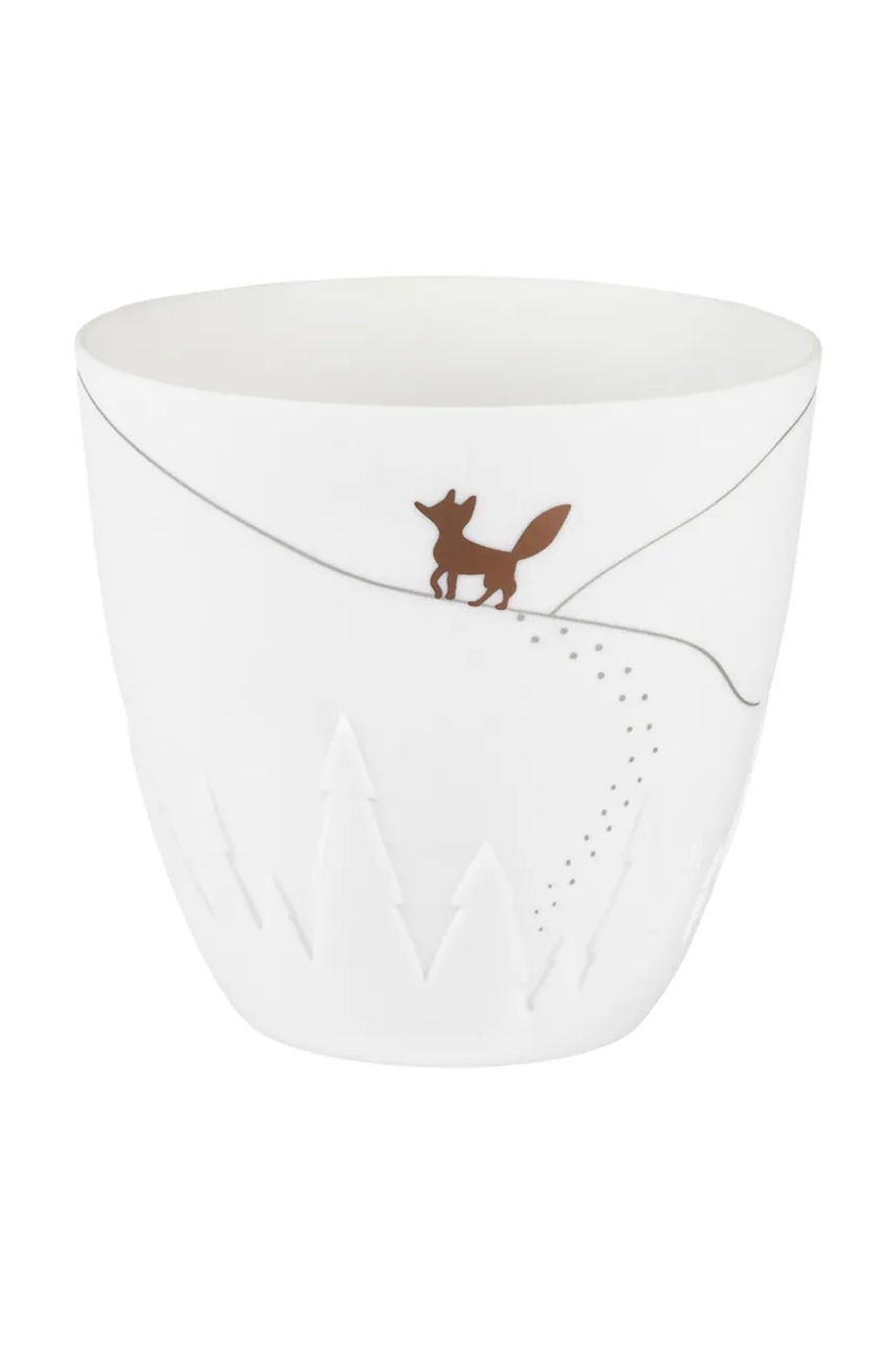 Raeder sfesnic decorativ 10 cm culoarea alb