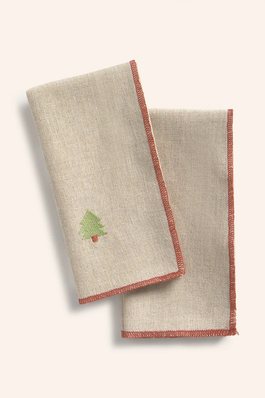 Calma House set de șervețele de in Joy 45 x 45 cm