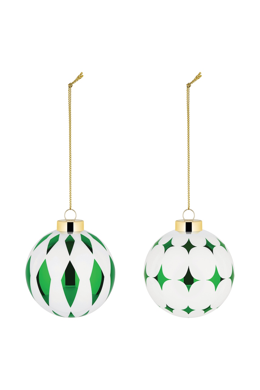 Alessi set kuglica za bor od stakla 2-pack Delight