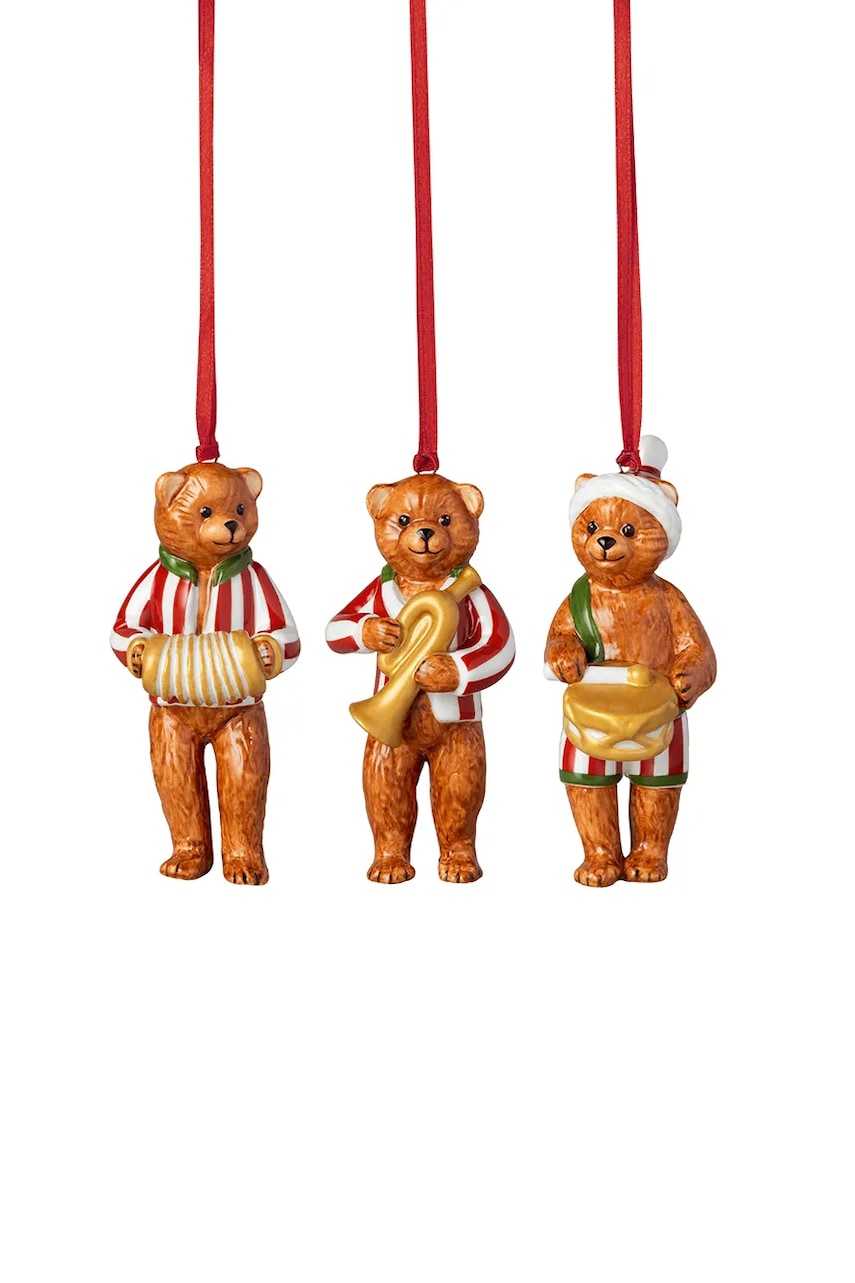 Villeroy & Boch  set privjesaka božićnih od porculana Nostalgic Ornaments