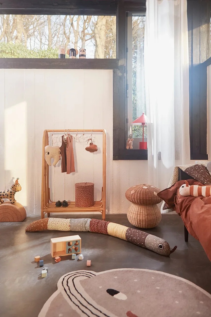 Vlněný kobereček OYOY Planet 116 x 110 cm