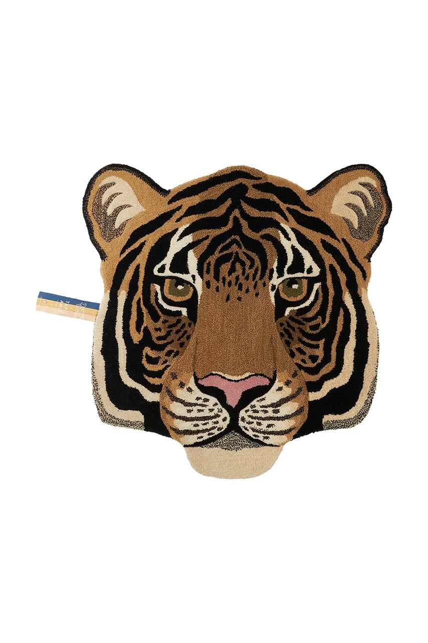 Doing Goods covor de lână Rajah Tiger Head