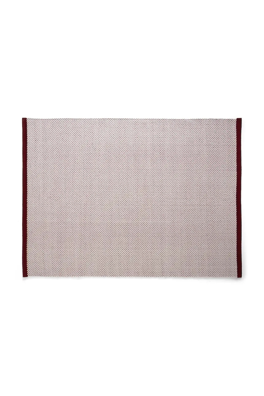 HAY covor de lână Bias 140 x 200 cm culoarea alb