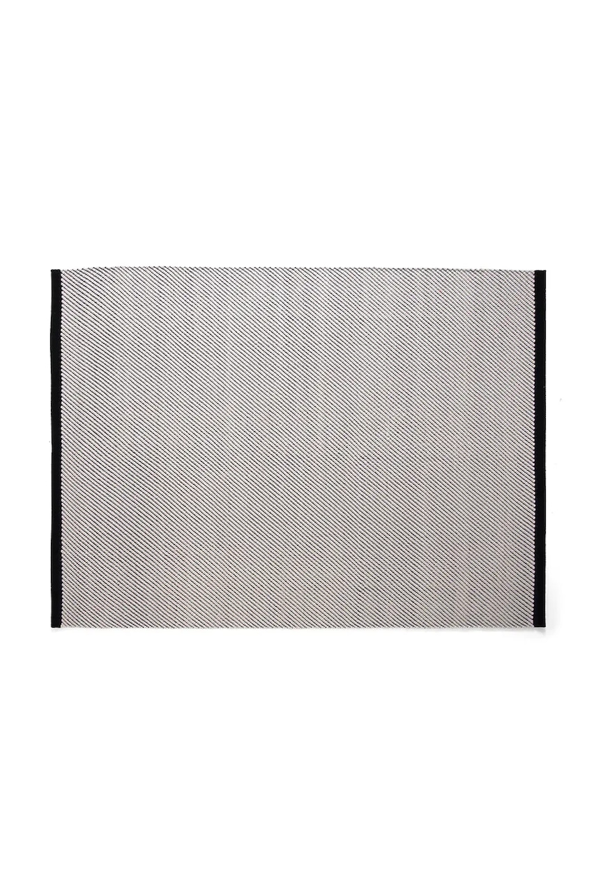 Levně Vlněný koberec HAY Bias 140 x 200 cm bílá barva