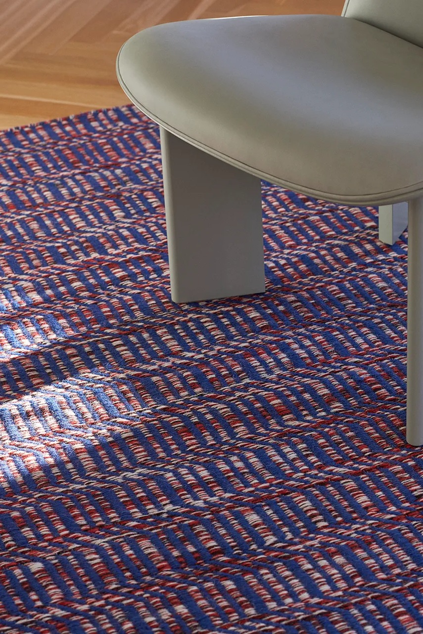 Μάλλινο χαλί HAY Radio 50 x 80 cm χρώμα: πολύχρωμο φωτογραφία