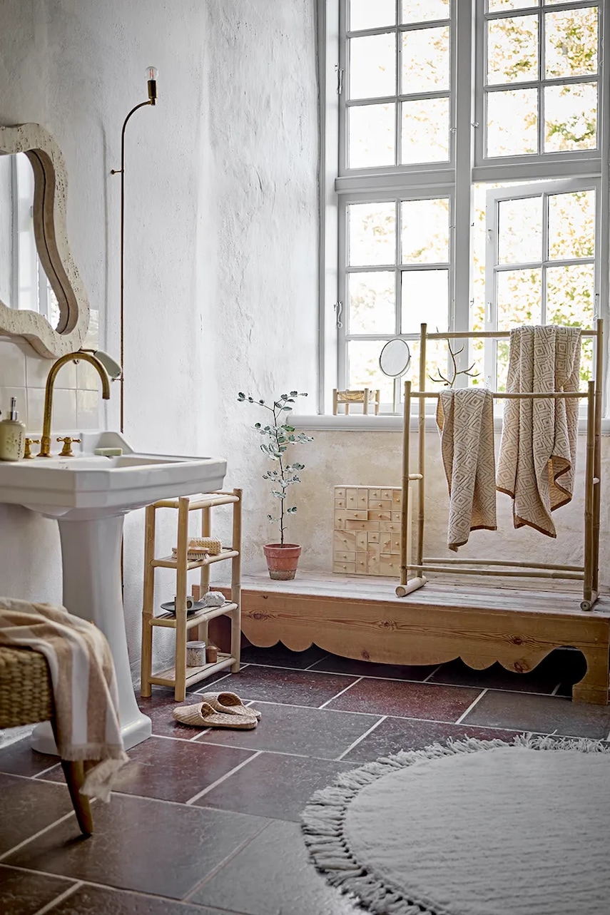 Vlněný koberec Bloomingville Lenea O110 cm