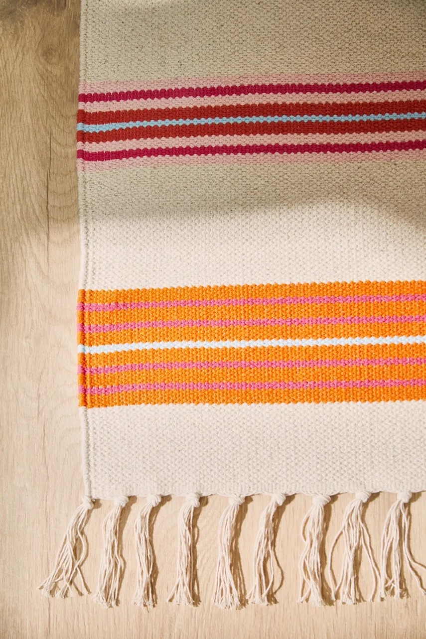 Βαμβακερό χαλί Calma House Alfombra 60 x 90 cm χρώμα: πολύχρωμο φωτογραφία