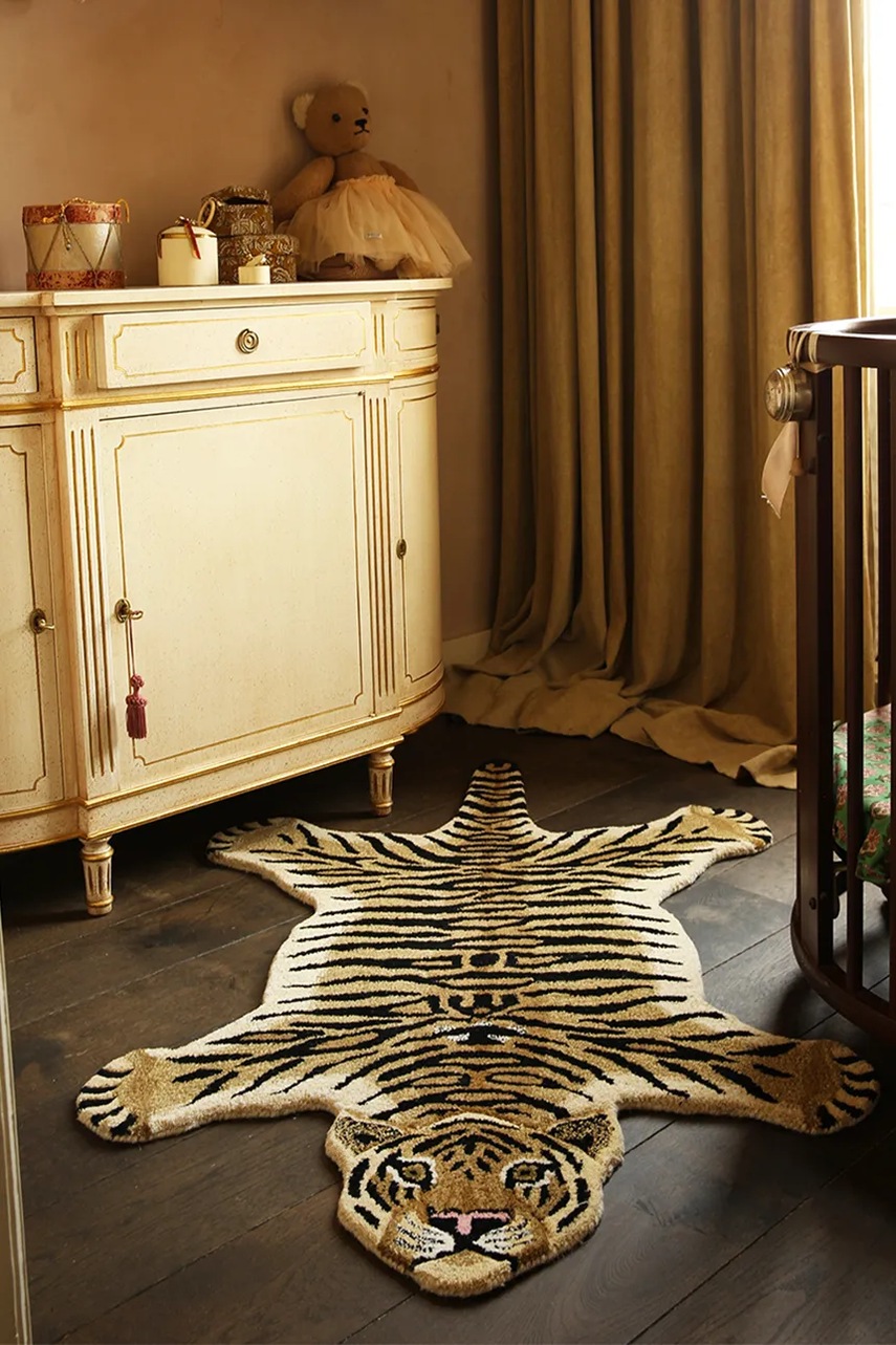 Μάλλινο χαλί Doing Goods Drowsy Tiger 150 x 90 x 2 cm φωτογραφία