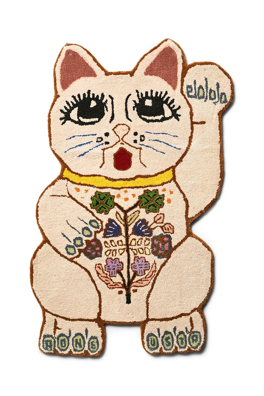 Bongusta Μάλλινο χαλί Bongusta Lucky 60 x 100 cm χρώμα: πολύχρωμο