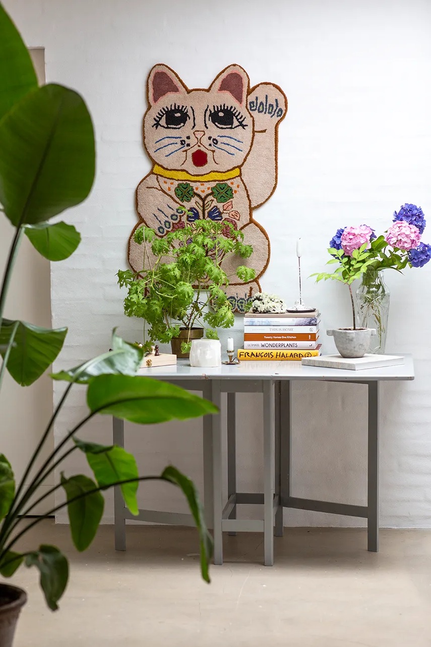 Μάλλινο χαλί Bongusta Lucky 60 x 100 cm χρώμα: πολύχρωμο φωτογραφία