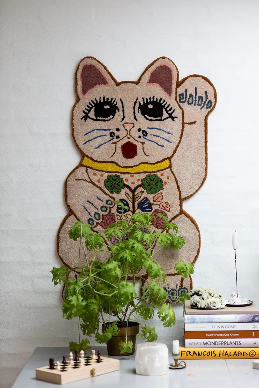 Μάλλινο χαλί Bongusta Lucky 60 x 100 cm χρώμα: πολύχρωμο φωτογραφία