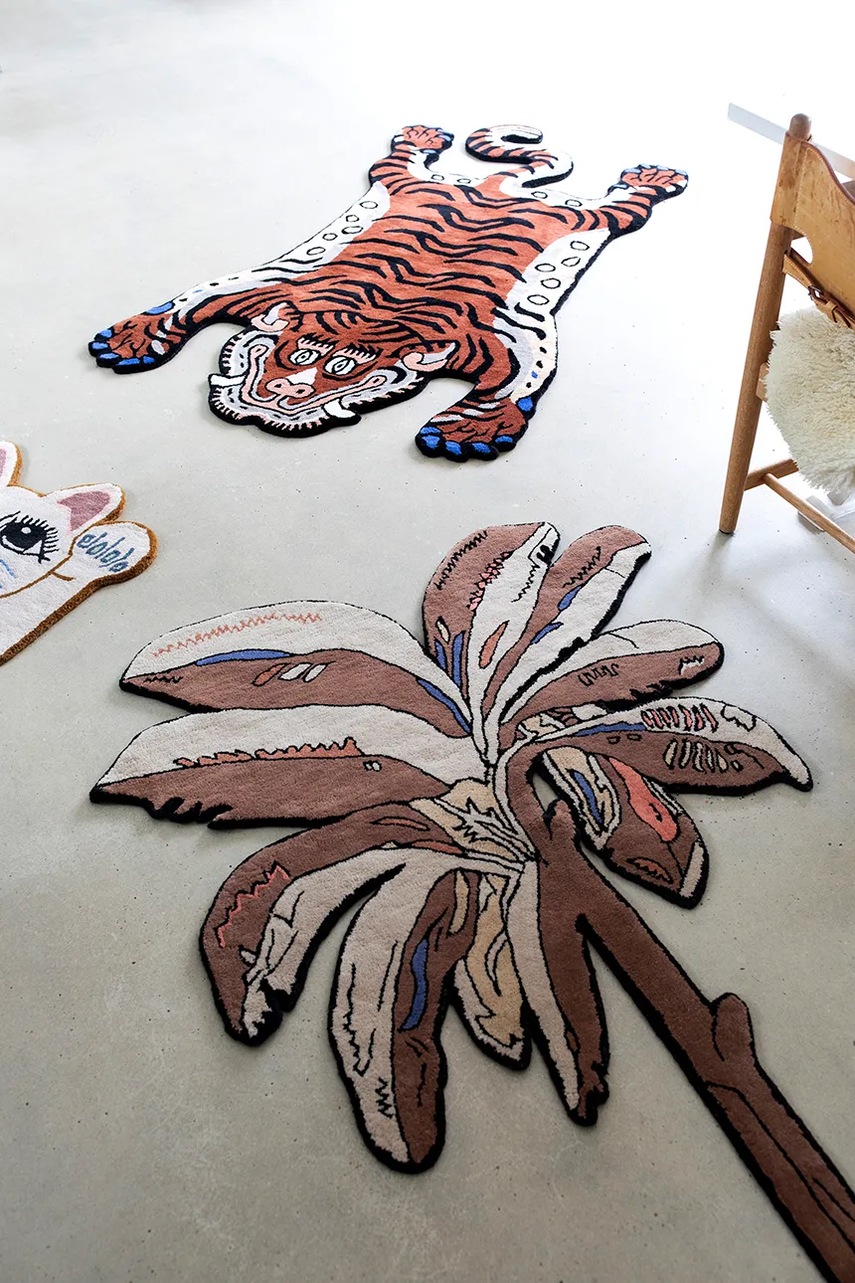 Μάλλινο χαλί Bongusta Bounty 110 x 160 cm χρώμα: πολύχρωμο φωτογραφία