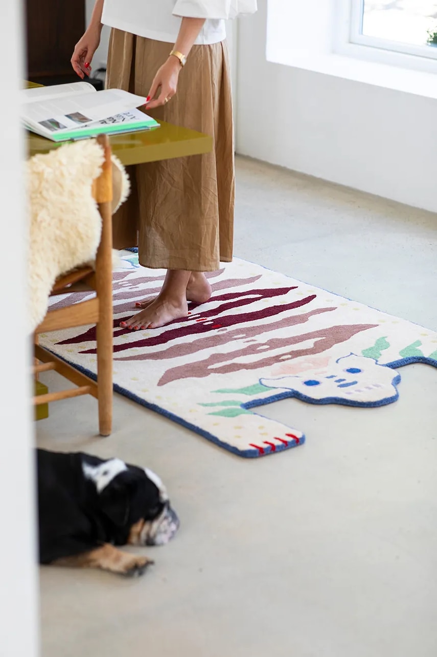 Vlněný koberec Bongusta Soulmates 85 x 157 cm