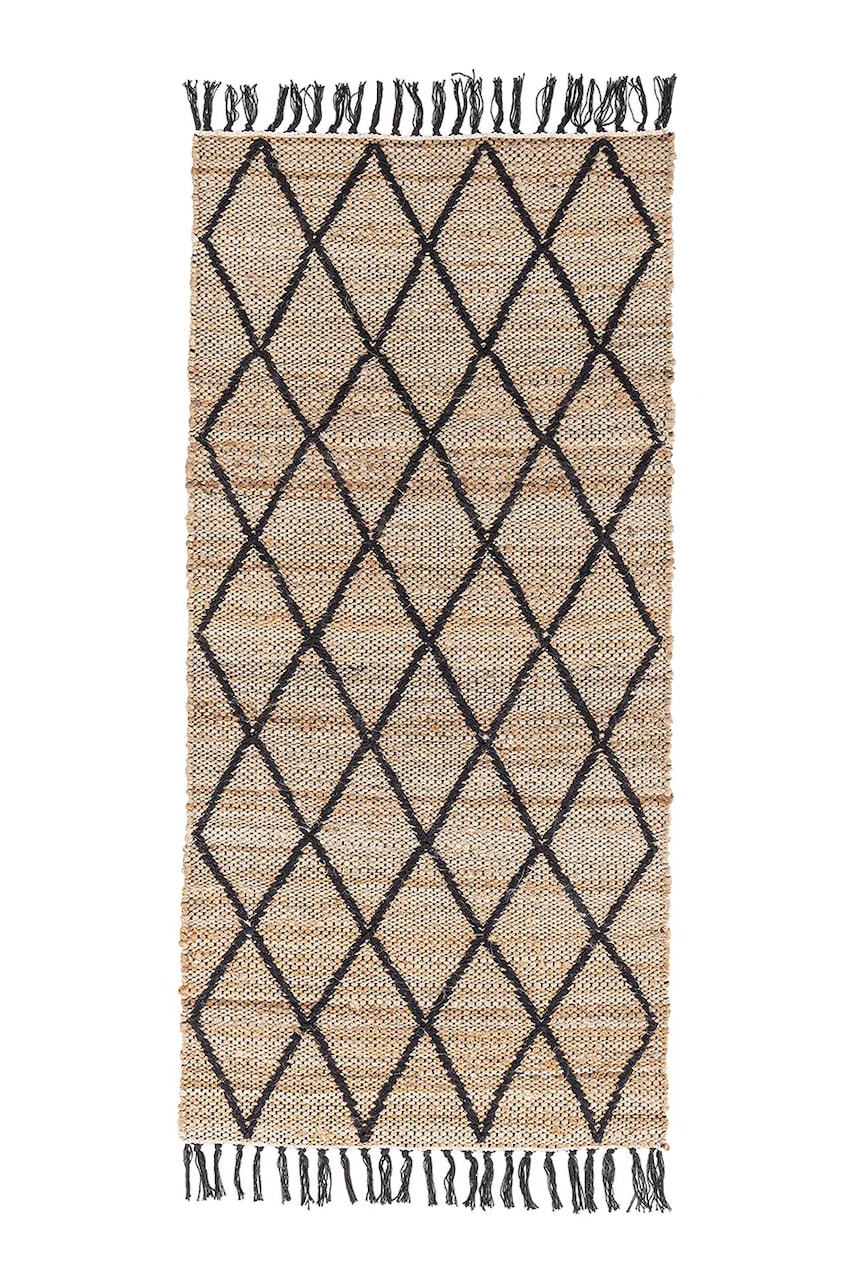 Bizzotto Χαλί δαπέδου από υφασμάτινο υλικό 70 x 140 cm 608293 μπεζ ONE SIZE