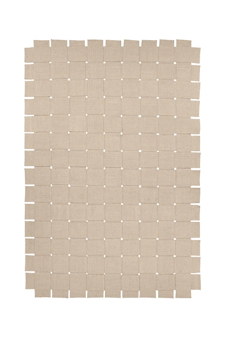 Ferm Living dywan podłogowy z wełną 135 x 200 cm