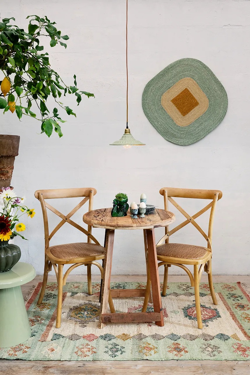 Madam Stoltz koberec ozdobný jutový 120 x 180 cm