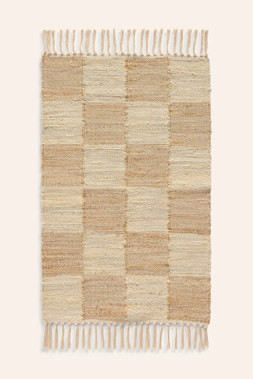Calma House πατάκι δαπέδου λινάτσας 60 x 90 cm