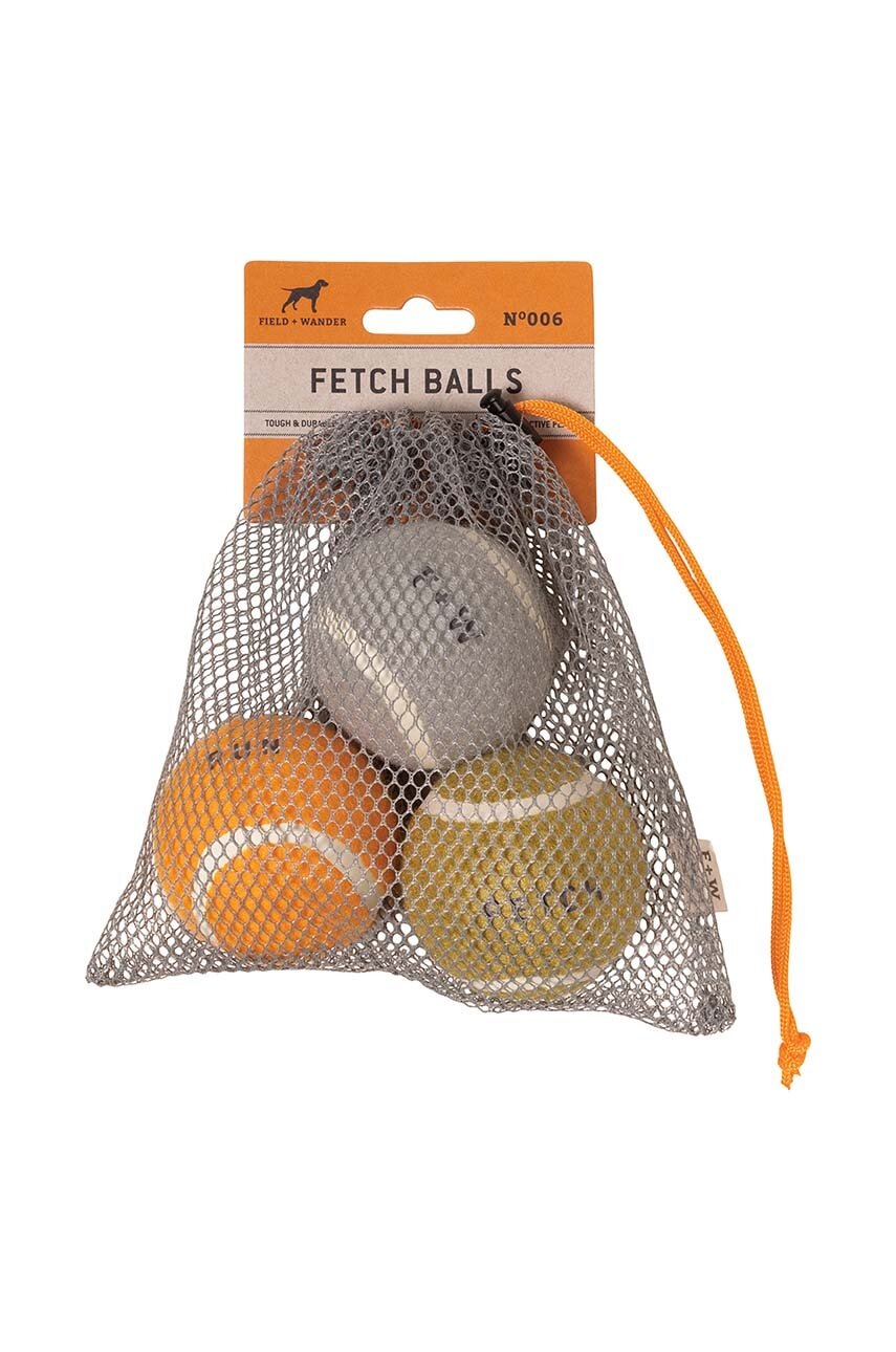 

Набір м'ячиків для дресування собаки Field + Wander Fetch Balls 3-pack