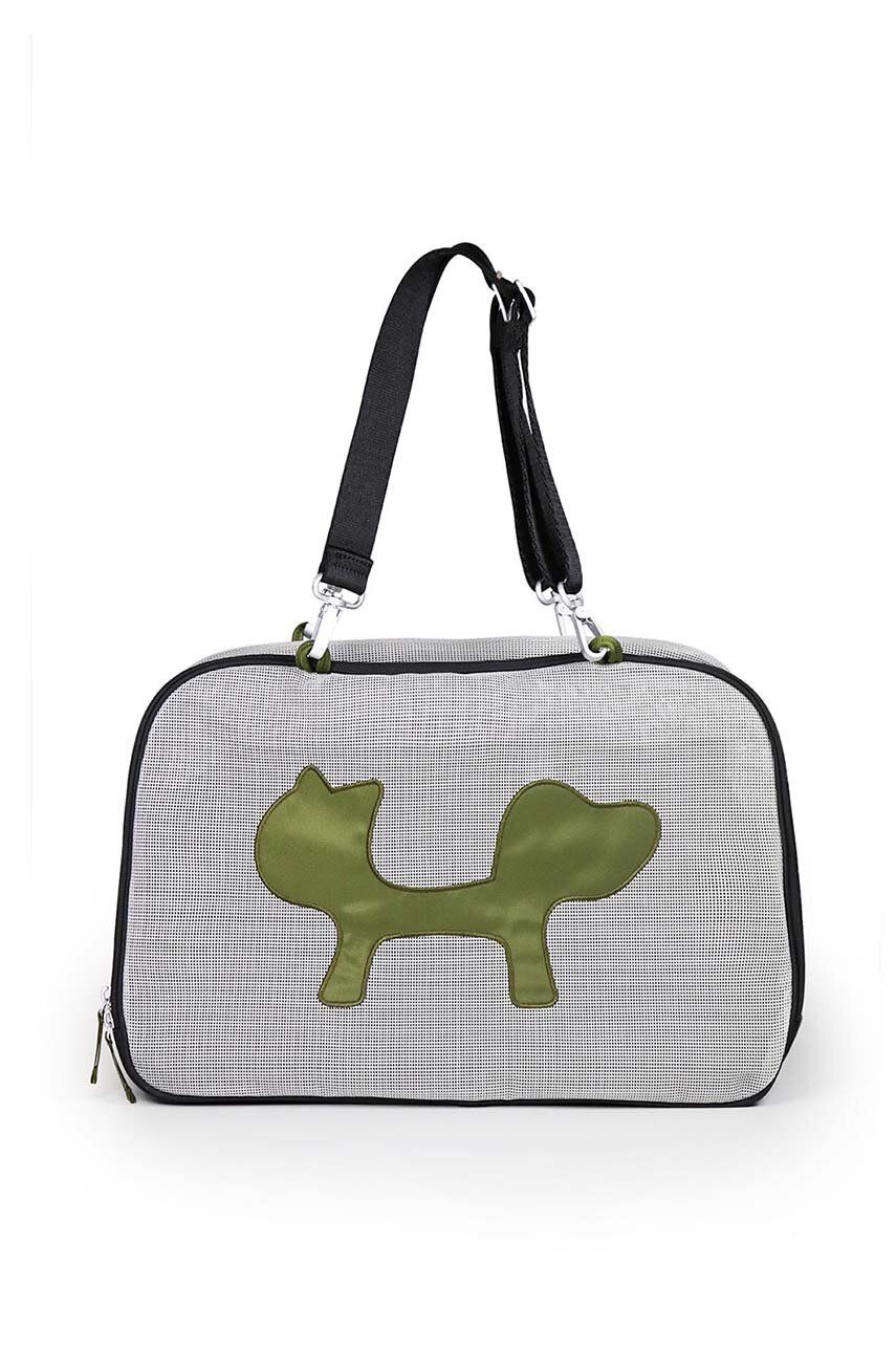Nosič pro domácí mazlíčky United Pets Mesh Bag ECO - šedá - Umělá hmota