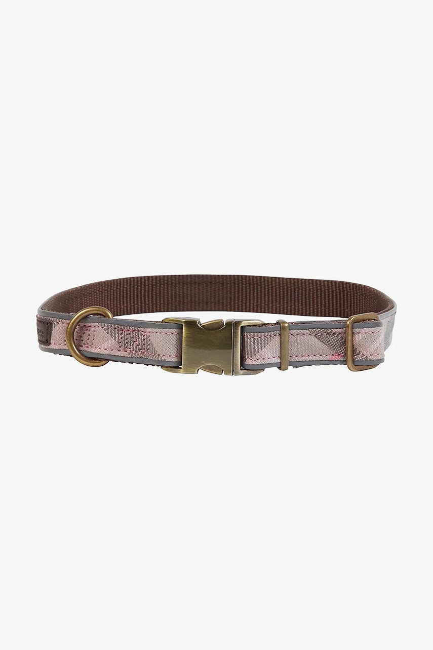 Levně Psí obojek Barbour hnědá barva