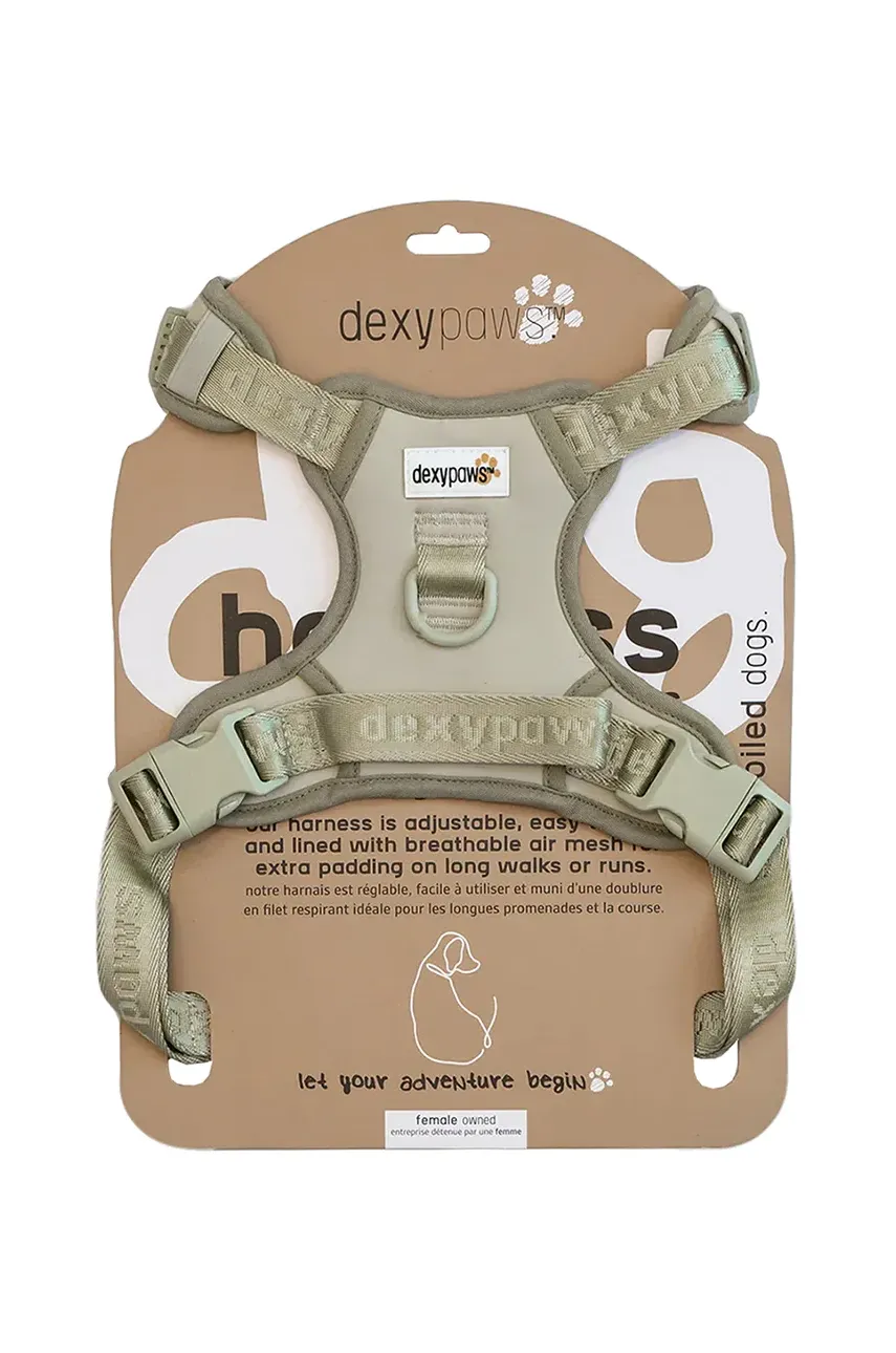 Подтяжки для собак Dexypaws No-Pull Dog Harness Sage M Подтяжки для собак Dexypaws No-Pull Dog Harness Sage M