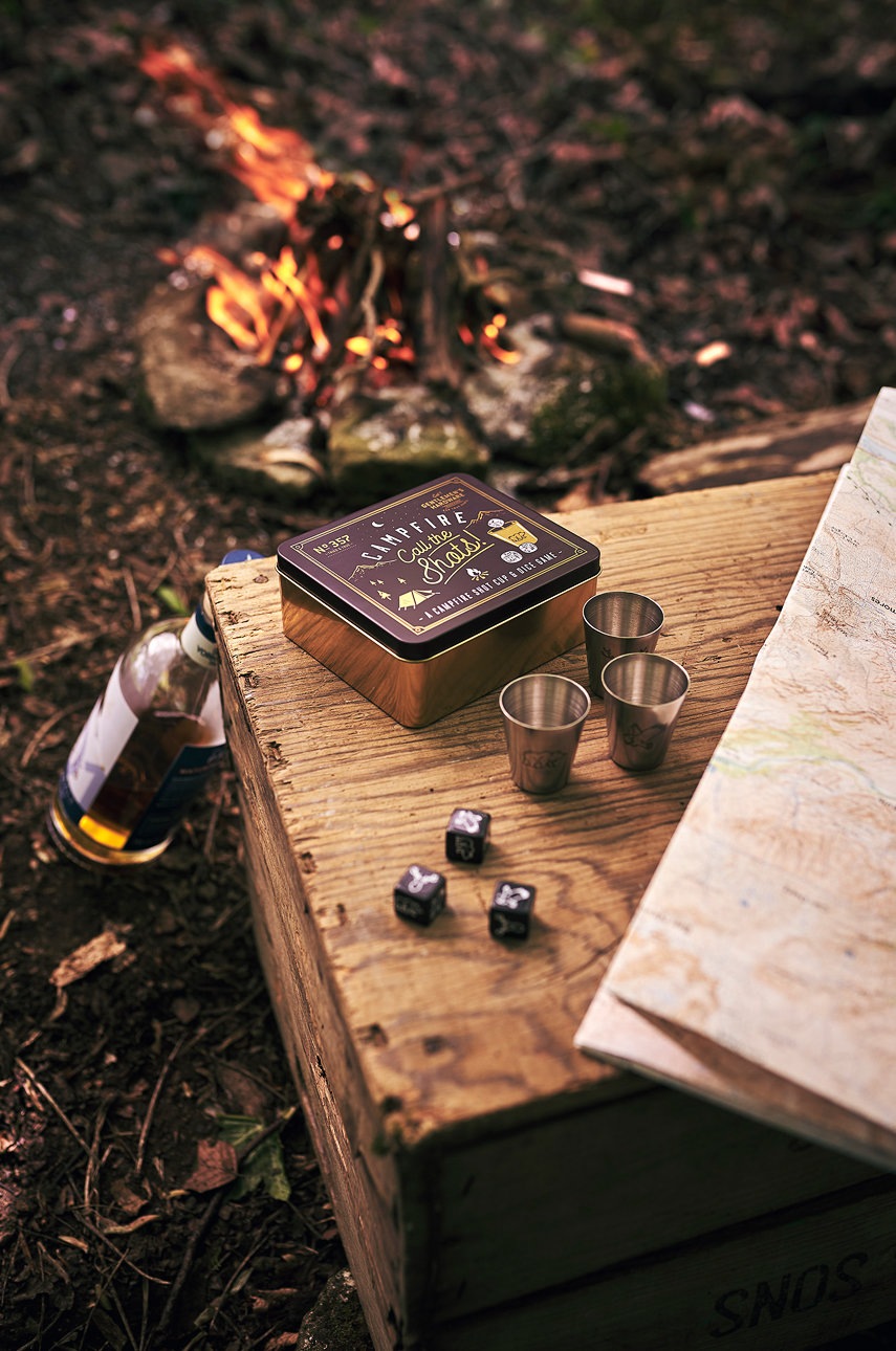 Gentelmen's Hardware Campfire Drinking Kit - Παιχνίδι Drinking Game φωτογραφία