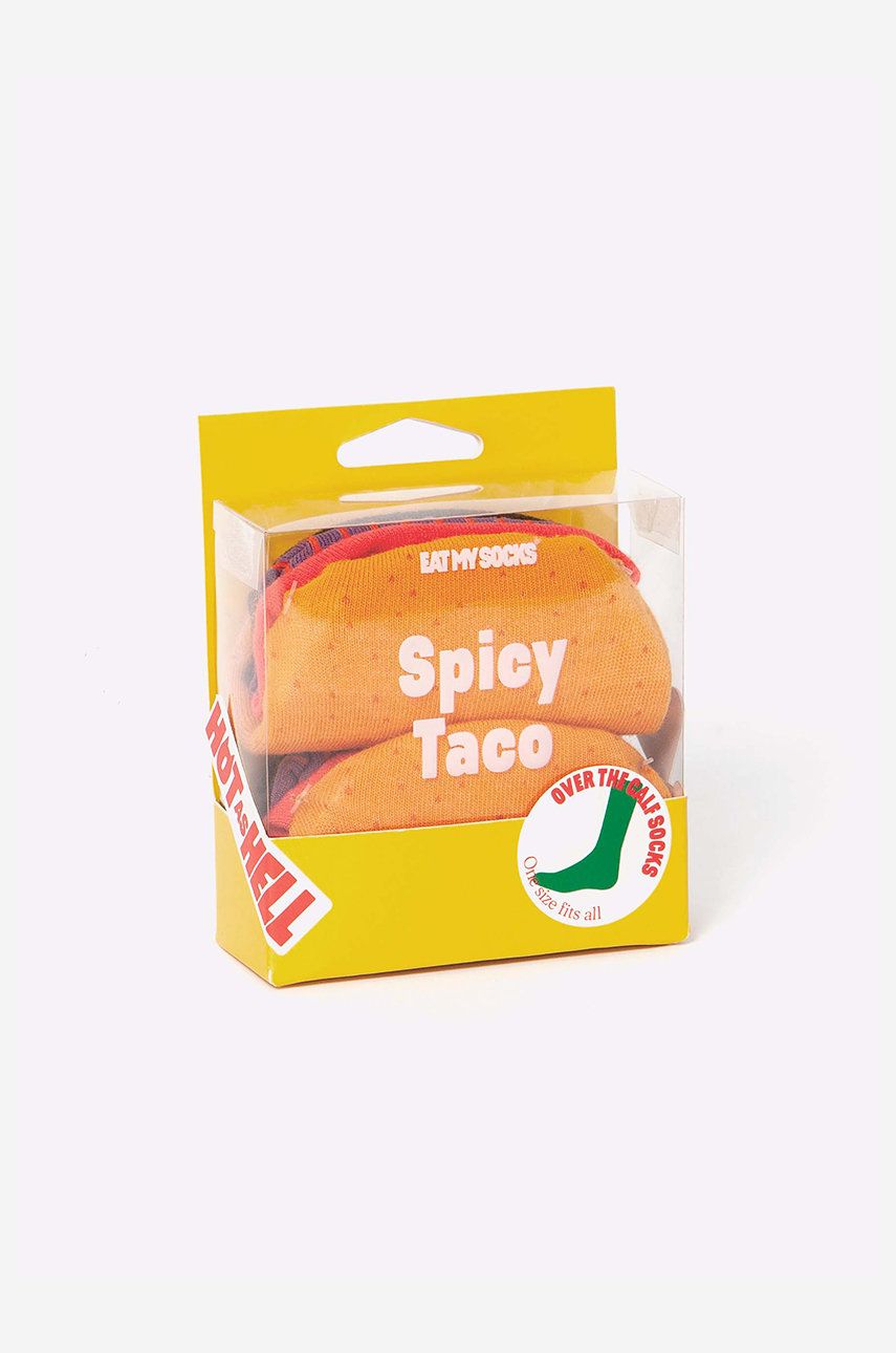 Eat My Socks Sosete Spicy Tacos 2022 ❤️ Pret Super answear imagine noua 2022