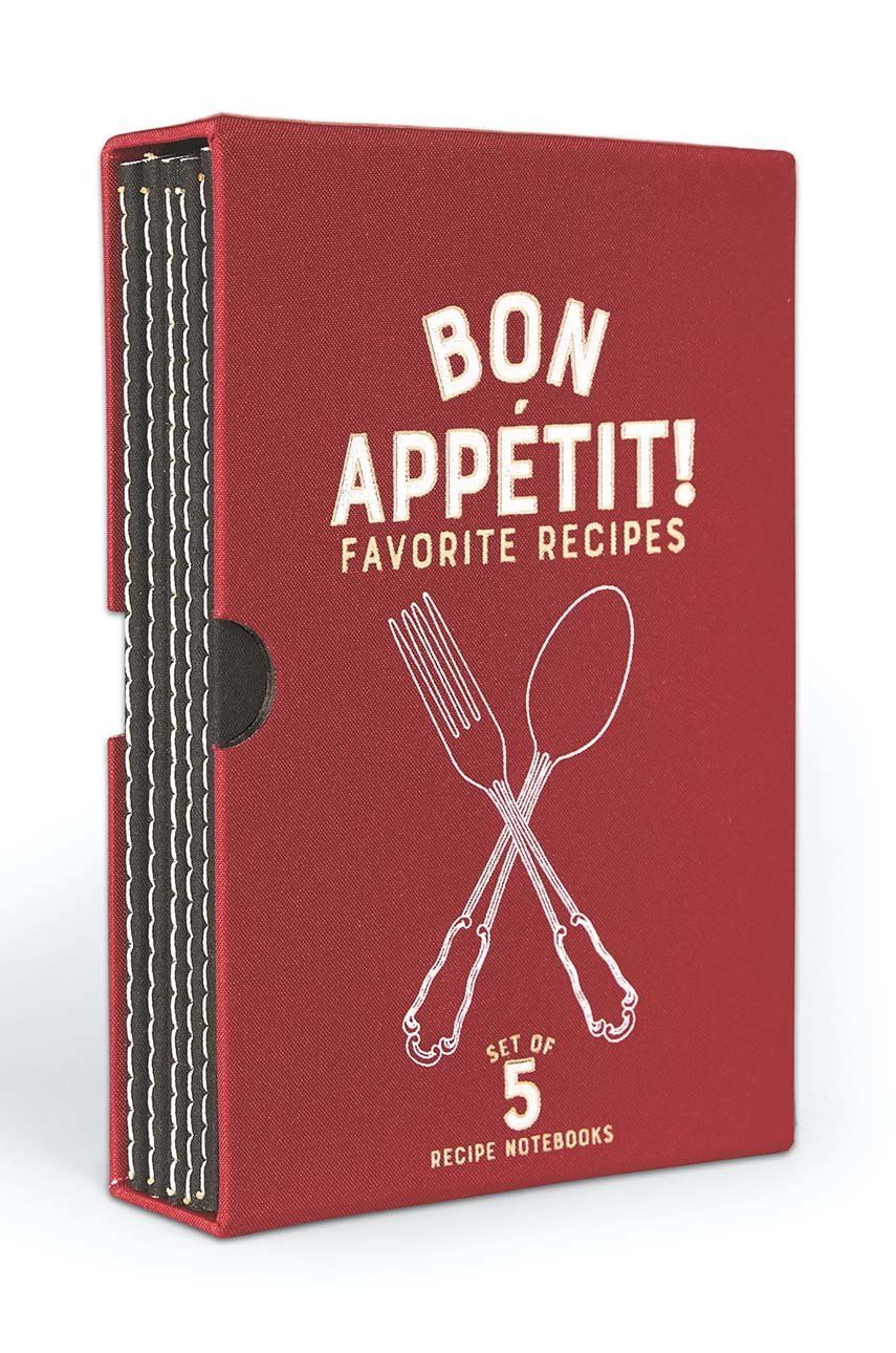 Designworks Ink set de caiete pentru retete Bon Appetit (5-pack) answear.ro