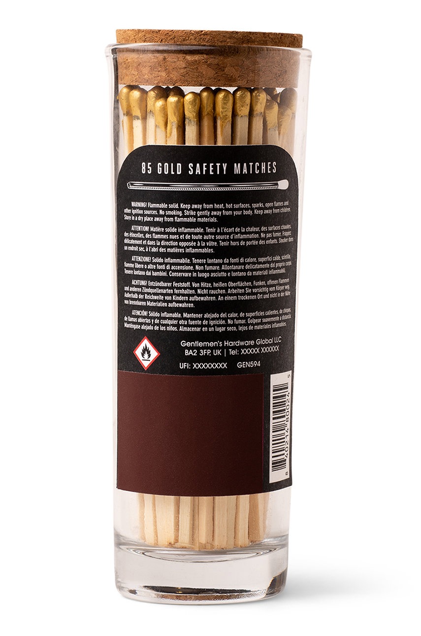 

Gentelmen's Hardware Сірники у скляній банці (85-pack)