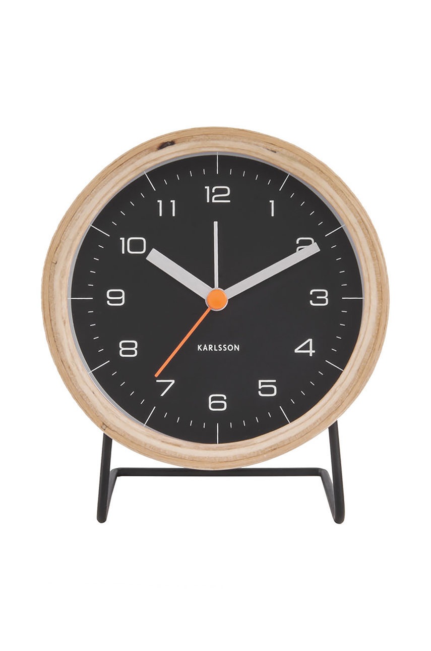 

Будилник Karlsson, Сив