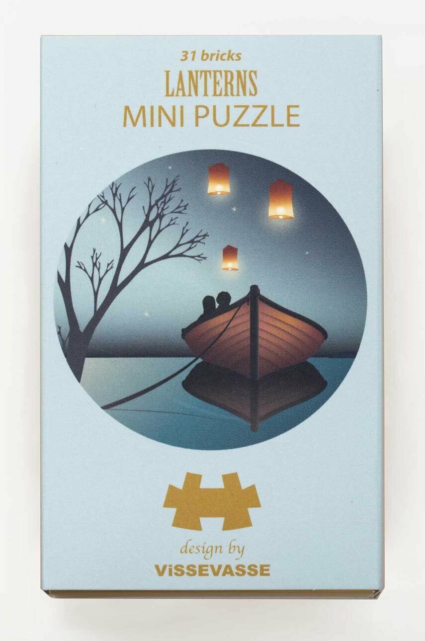 

Пъзел Vissevasse Lanterns Mini 31 части, Многоцветен