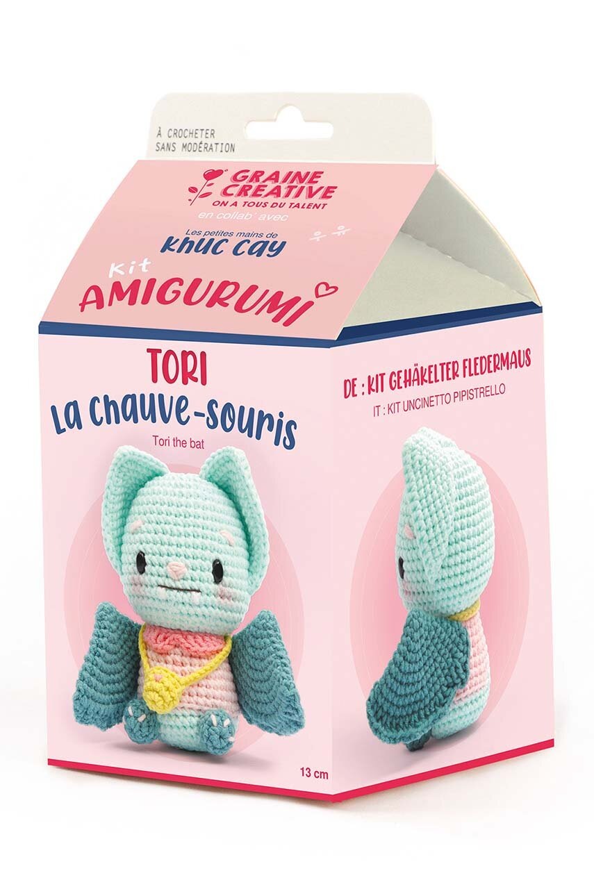 Κιτ πλεξίματος Graine Creative Kit AMigurami Chauve-Souris φωτογραφία