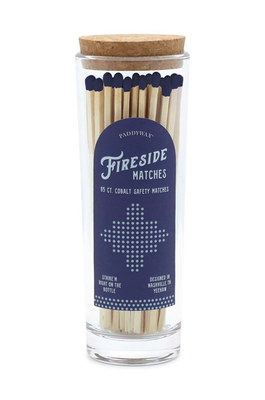 Paddywax chibrituri într-un borcan de sticlă Fireside Safety Matches 85-pack