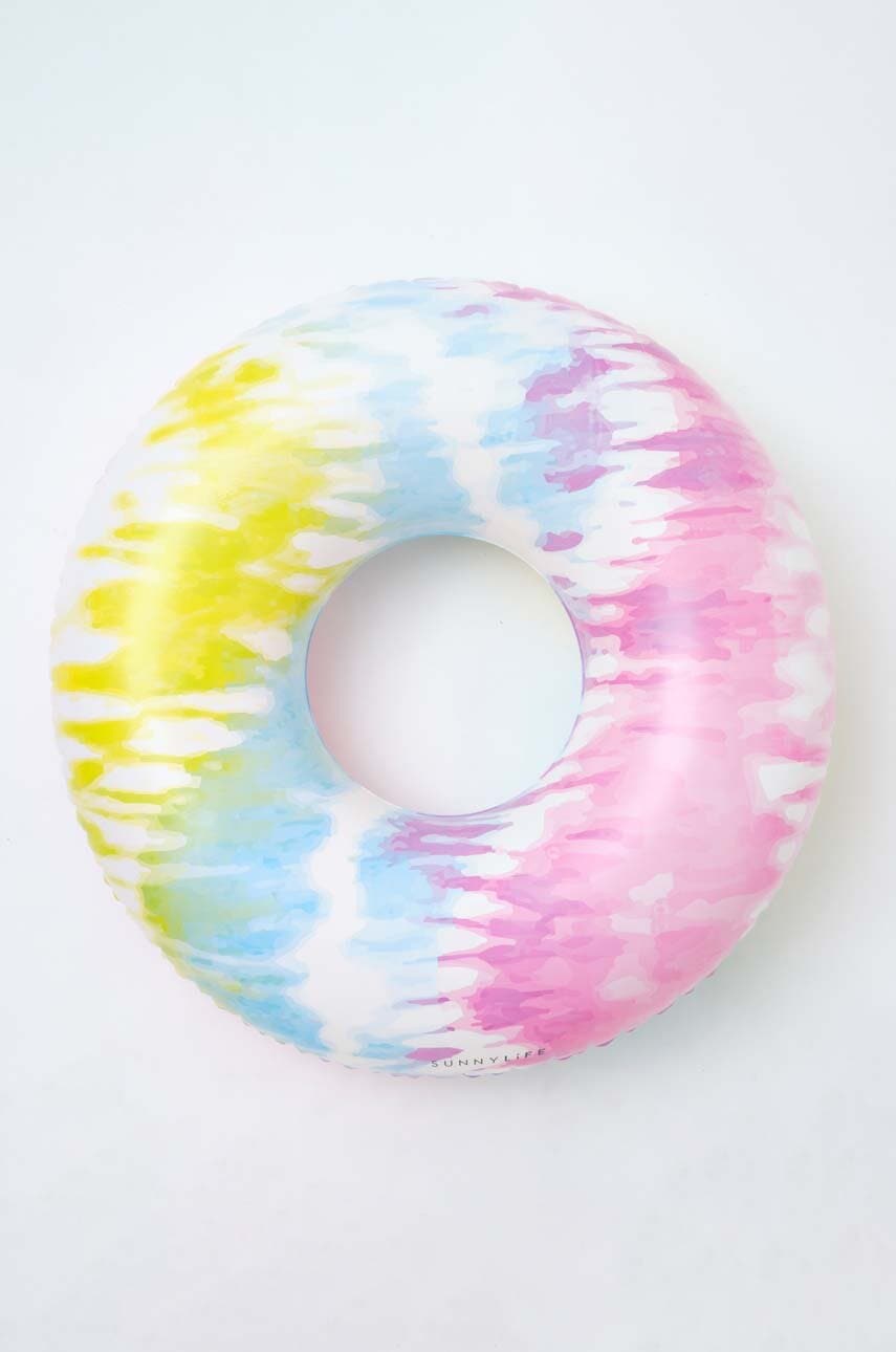 Levně Plavecké kolo SunnyLife Tie Dye Sorbet